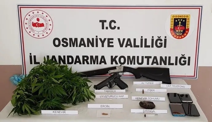 Osmaniye’de uyuşturucu operasyonu: 6 gözaltı