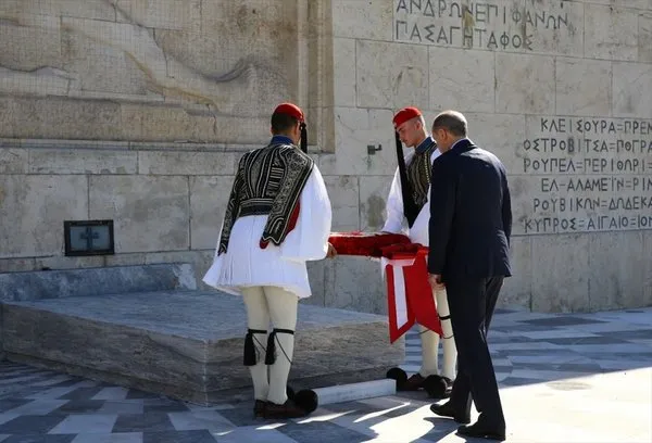 Cumhurbaşkanı Erdoğan Yunanistan'da