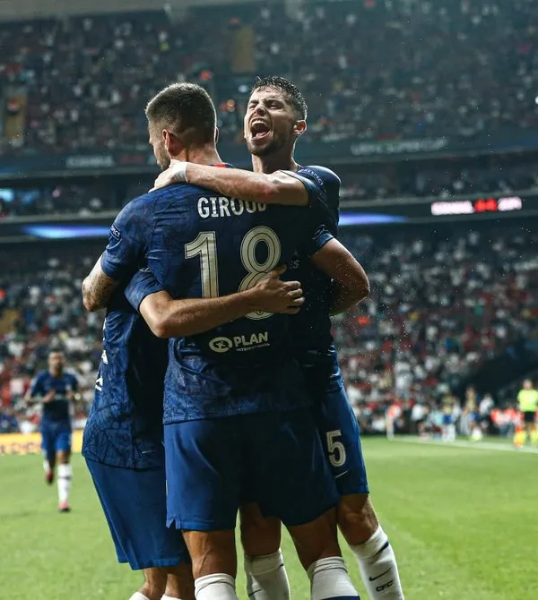 İşte Liverpool ve Chelsea arasında oynanan Süper Kupa finalinden kareler