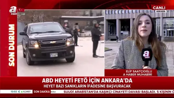 ABD heyeti FETÖ için Ankara'da