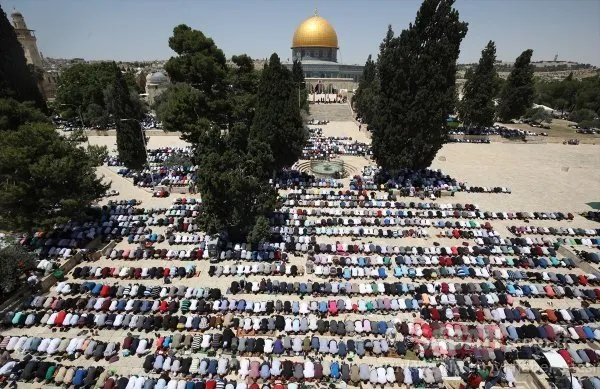 Filistin’de Ramazan’ın ilk Cuma’sı