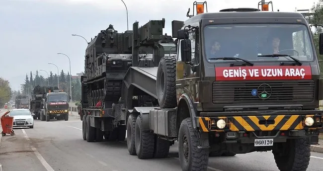 Fırtına’lar Suriye sınırına sevk ediliyor