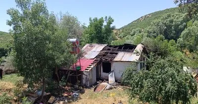 Bingöl’de yangında evi kül olan yaşlı kadını komşusu kurtardı #bingol