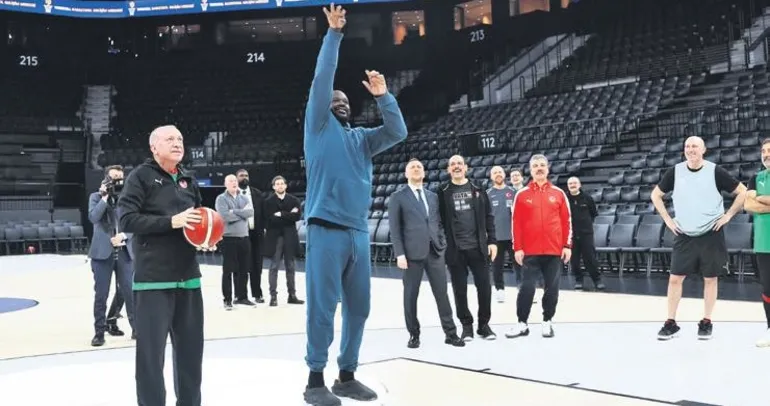 Başkan Erdoğan: 3 Shaquille O’Neal: 1