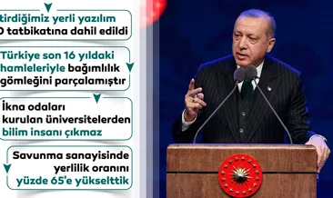 Başkan Erdoğan’dan önemli açıklamalar