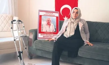 Şehitlik eşime çok yakıştı’’