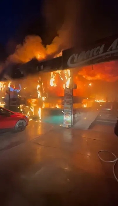 Afyonkarahisar’daki yangında tepki çeken anlar: Ulan lahmacunu yiyemedik...