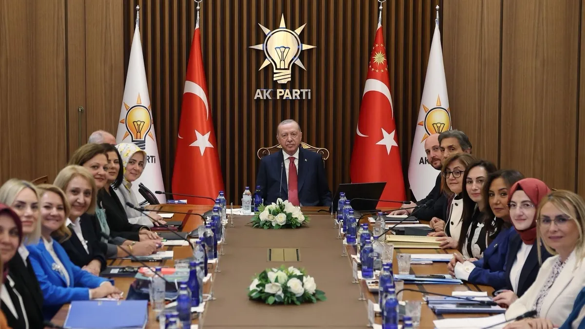 SON DAKİKA | Başkan Erdoğan kadın belediye başkanlarını kabul etti!