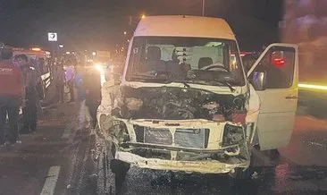 Kula’da zincirleme kaza: 8 kişi yaralı