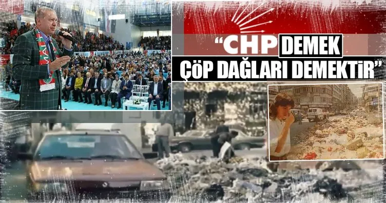 Cumhurbaşkanı Erdoğan: CHP demek hava kirliliği demektir