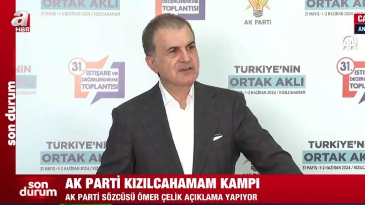 AK Parti Sözcüsü Ömer Çelik: Filistin devletinin tanınması gerekiyor AK Parti Sözcüsü Ömer Çelik: Filistin devletinin tanınması gerekiyor