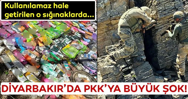 Diyarbakır’da PKK’ya büyük operasyon! Tek tek imha edildi...