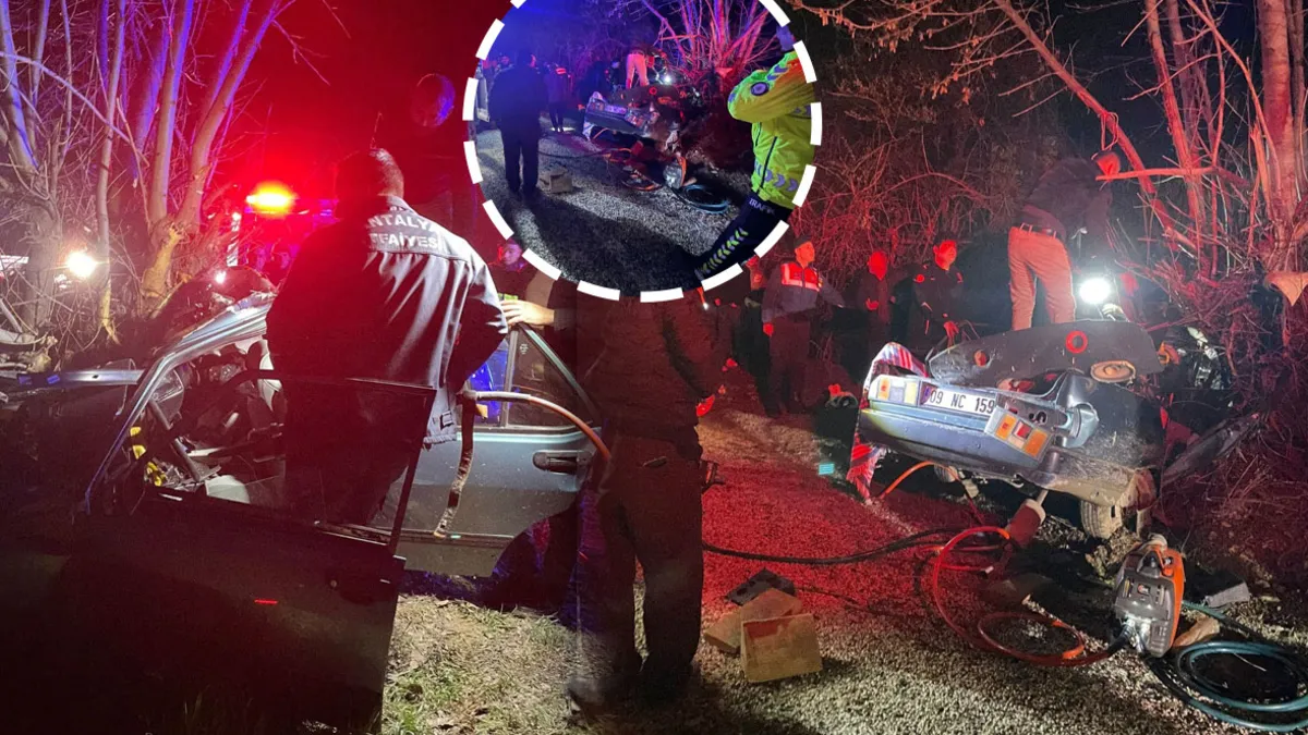 SON DAKİKA: Antalya Korkuteli’nde feci kaza: Ağaca çarpan araçta 3 kişi hayatını kaybetti SON DAKİKA: Antalya Korkuteli’nde feci kaza: Ağaca çarpan araçta 3 kişi hayatını kaybetti