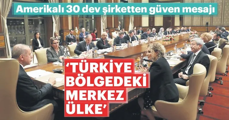 ‘Türkiye bölgedeki merkez ülke’