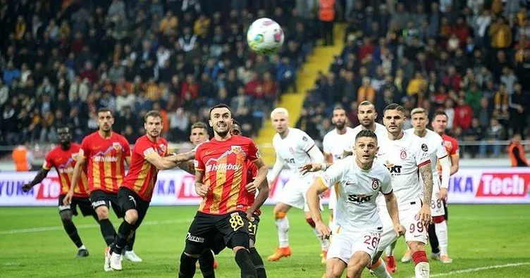 Galatasaray’ın ligdeki 6 maçlık yenilmezlik serisi sona erdi