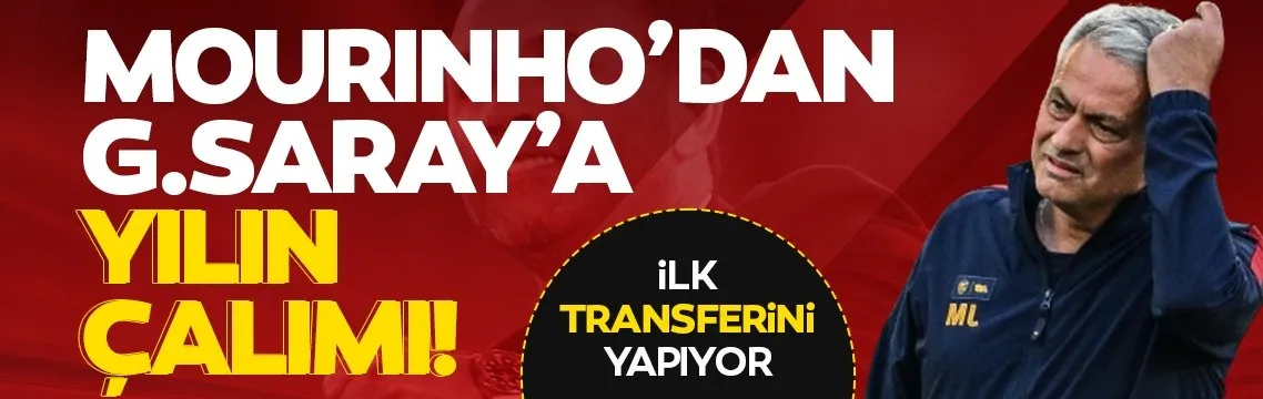 Jose Mourinho’dan Galatasaray’a yılın çalımı!
