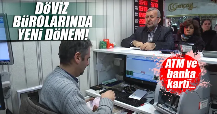 Döviz bürolarına yeni düzenleme