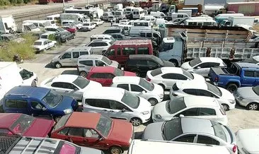 Milyonlarca liralık araçlar otoparklarda çürüyor #kayseri