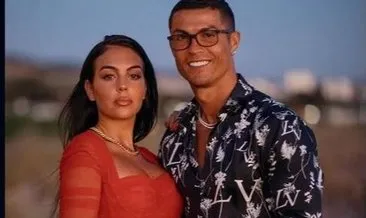 Cristiano Ronaldo ve Georgina Rodriguez yine dikkat çekti! Pırlanta kaplı mücevher takılar dudak uçuklattı!