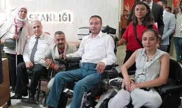 MHP Ankara İl Başkanı Alparslan Doğan engelli bireyler ile bir araya geldi