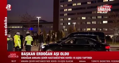 Son dakika haberi: Başkan Erdoğan Ankara Şehir Hastanesi’nde corona virüsü aşısı yaptırdı | Video