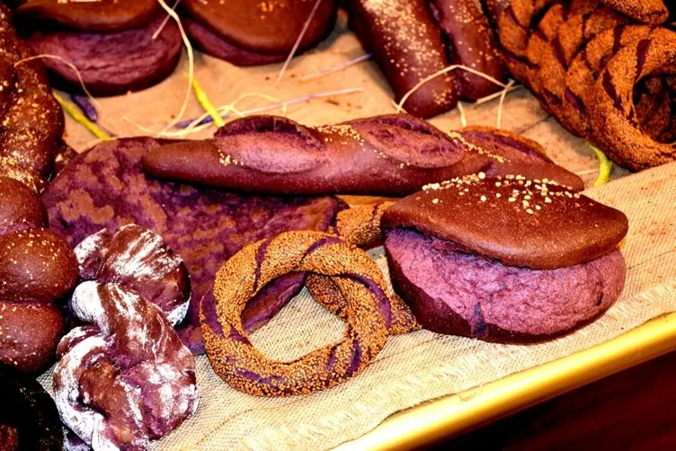 Malatya’da üretilen ’mor ekmek’ ilgi görüyor