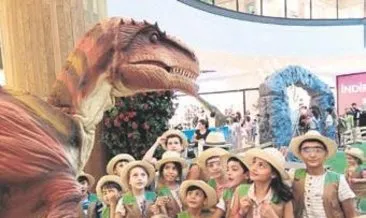 Kahramanmaraşlı çocuklar dinozorlarla buluşuyor