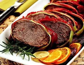 Pırasa Sarmalı Pastırmalı Rosto