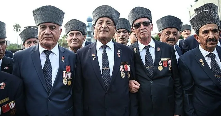 Kıbrıs gazileri KKTC’ye uğurlandı