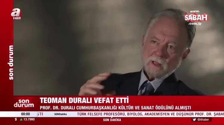 Cumhurbaşkanlığı Sözcüsü İbrahim Kalın’dan Prof. Dr. Teoman Duralı için taziye mesajı | Video