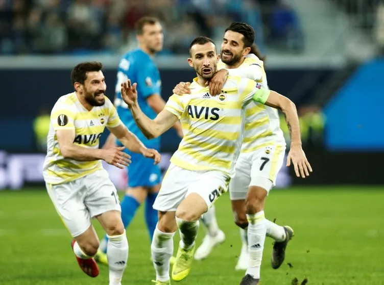 Zenit-Fenerbahçe maçından kareler