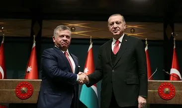 Başkan Erdoğan Ürdün Kralı ile görüştü