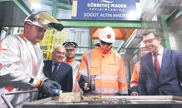 Altın üretiminde rekor kırdık