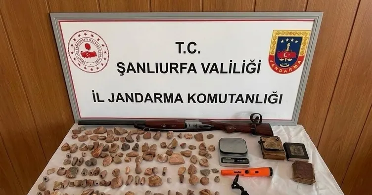 Şanlıurfa’da tarihi eser operasyonu