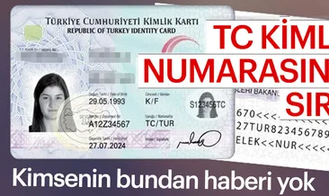 TC kimlik numarasının sırrı