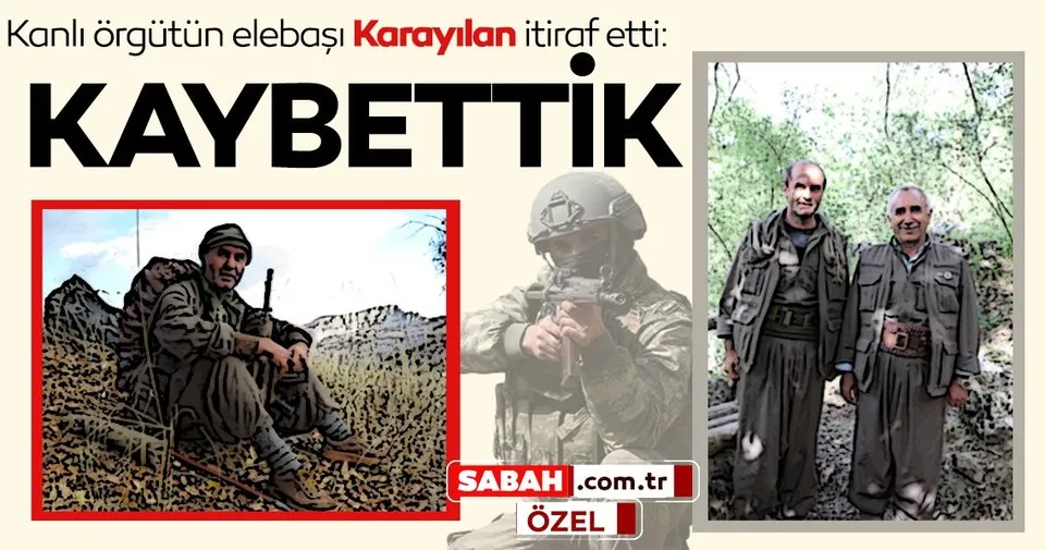 Kanlı örgütün elebaşı Karayılan itiraf etti! "Çok önemli komutanımızı kaybettik"