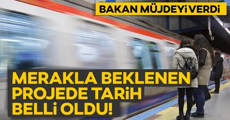 SON DAKİKA! Bakan Karaismailoğlu’ndan İstanbullulara metro müjdesi: Nisan’da yolcu alacak...