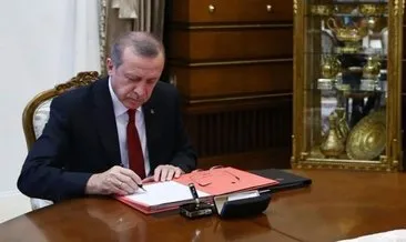 Başkan Recep Tayyip Erdoğan, 6 üniversiteye rektör atadı