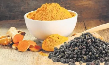 Karabiberli zerdeçalla süper etki