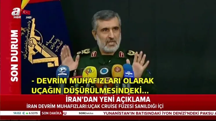 İran Devrim Muhafızlarından yolcu uçağını nasıl düşürdüklerine ilişkin flaş açıklama!
