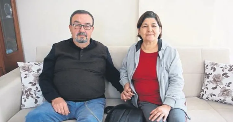 Kalbini eşi taşıyor