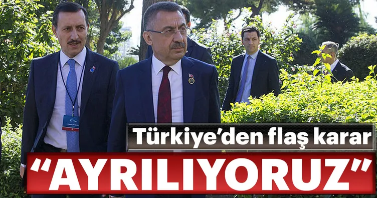 Türkiye Libya konferansından çekildi