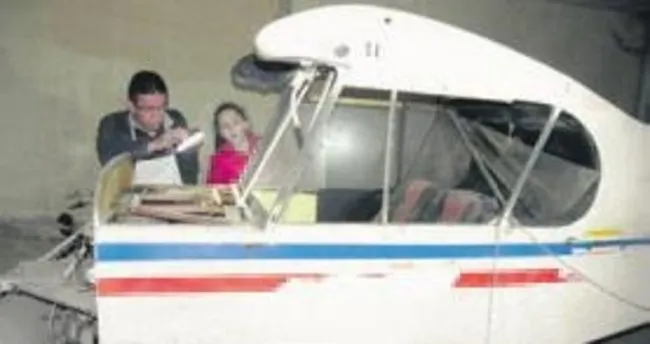 Bodrumdaki uçak çekilişten çıkmış