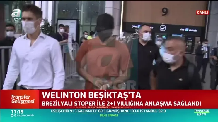 Alanyasporlu Welinton Beşiktaş için İstanbul'da!