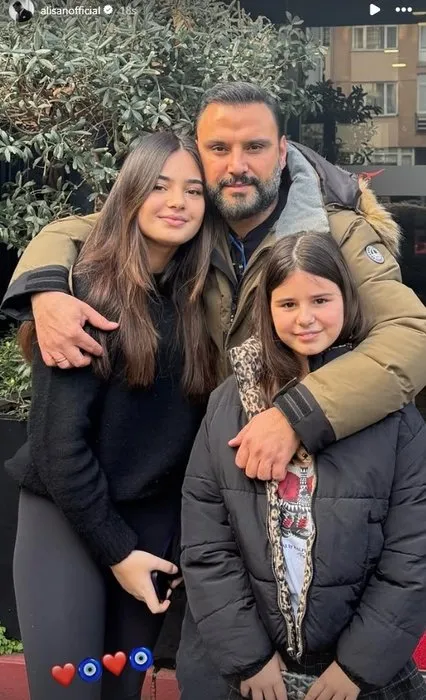 Abisinin emanetlerine gözü gibi bakıyor… Şarkıcı Alişan ve yeğenlerinin pozunu beğeni yağdı!