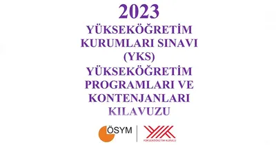 YKS TERCİH KILAVUZU 2023 PDF TIKLA GÖRÜNTÜLE! ÖSYM YÖK ATLAS tercih robotu ve YKS üniversite tercih kılavuzu ile üniversite tercihleri nasıl yapılır?