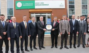 Gençlik ve Spor Bakanı Bak, Şırnak'ta gençlerle bir araya geldi #sirnak