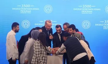 Son dakika! Başkan Erdoğan’dan engelli öğretmen atamasına ilişkin açıklama: Hayırlı olsun diyerek duyurdu