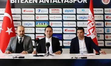 Antalyaspor, Sergen Yalçın ile üst sıraları hedefliyor