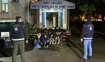 Ağrı'da tırın dorsesinde 32 göçmen yakalandı, şoför gözaltına alındı #agri